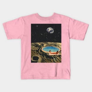 Moon Pool Party Kids T-Shirt